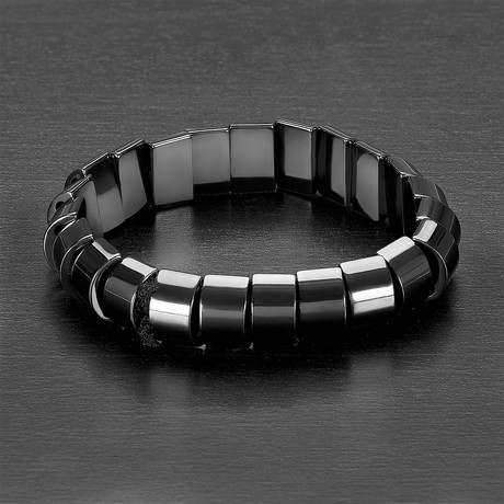 Natural Hematite Magnetic Stone Bracelet