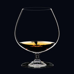 Flor de Cana 12 Year Old Rum 750ml + Riedel Vinum Series Snifter (2 Cognac glasses)