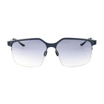 Men's M1037 Sunglasses // Dark Blue + Black