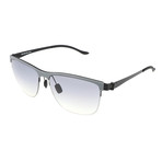 Men's M1038 Sunglasses // Gray + Black