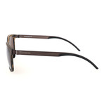Men's Maxius Sunglasses // Brown Wood