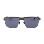 Men's M1049 Sunglasses // Gray + Silver