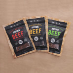 Variety Biltong + Droewors Beef Stick Grass-Fed Jerky // 3 Pack