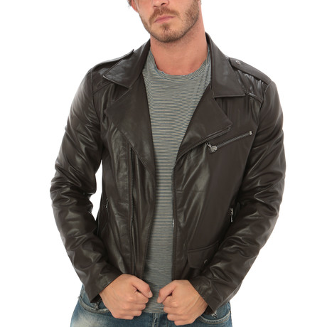 Caleb Jacket // Brown (XS)