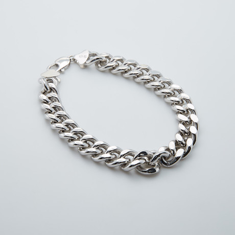 Thick Cuban Chain Bracelet (9"L)