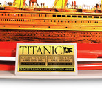 Titanic // Handcrafted Boat // Museum Display