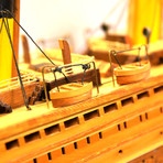 Titanic // Handcrafted Boat // Museum Display