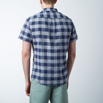 Diego Linen Shirt // Navy (S)