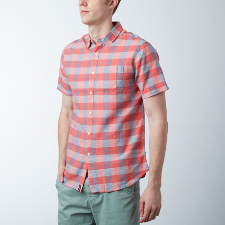 Diego Linen Shirt // Red (S)