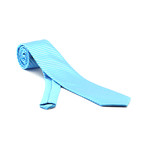 Amedeo Exclusive // Silk Tie // Blue + White (Blue, White)