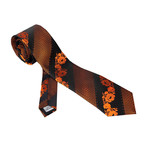European Exclusive Silk Tie + Gift Box // Orange+ Black