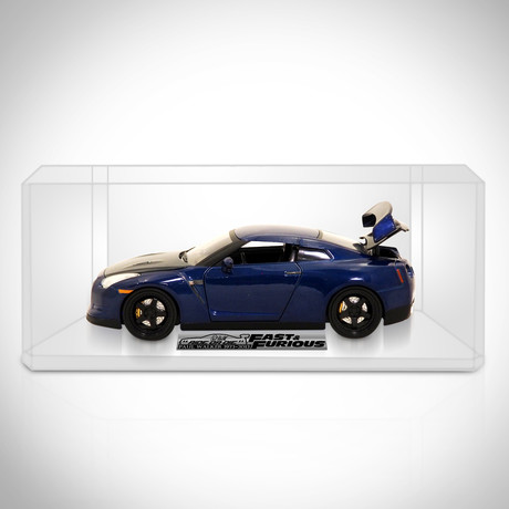 Fast & Furious // Brian's 2012 Nissan GTR R35 1:24 // Die-Cast Car // Premium Display