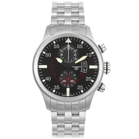 Torgoen T33 Chronograph Quartz // T33BK45M