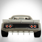 Fast & Furious // Dom's Ice Charger 1:24 // Die-Cast Car // Premium Display