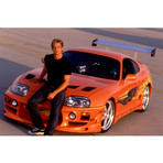 Fast & Furious // Brian's 1994 Toyota Supra Orange 1:18 // Die-Cast Car // Premium Display