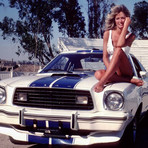 Charlie's Angels // 1976 Ford Mustang Cobra 1:18 // Die-Cast Car // Premium Display