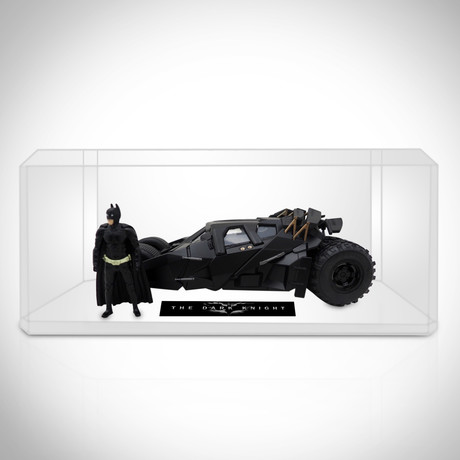 Batman Dark Knight // Batmobile 1:24 // Die-Cast Car // Premium Display