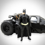 Batman Dark Knight // Batmobile 1:24 // Die-Cast Car // Premium Display