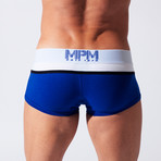 Double Stripe Boxer // Blue (M)