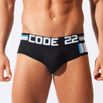 Asymmetric Sport Brief // Black (S)