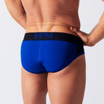 Full Front Sport Brief // Blue (S)