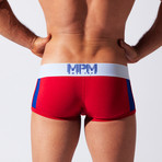 Full Front Sport Boxer // Red (S)