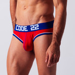 Full Front Brief // Red (S)