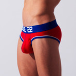 Full Front Brief // Red (S)