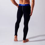 Double Seam Long John // Black (S)