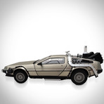 Back To The Future // Delorean Time Machine 1:18 // Die-Cast Car // Premium Display