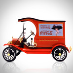 Coca Cola // 1917 Ford Model T Cargo Van 1:18 // Die-Cast Car // Premium Display