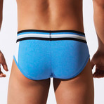 Asymmetric Sport Trunk // Steelblue (S)