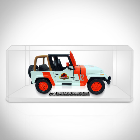 Jurassic Park // 1992 Jeep Wrangler 1:24 // Die-Cast Car // Premium Display
