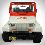 Jurassic Park // 1992 Jeep Wrangler 1:24 // Die-Cast Car // Premium Display