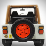 Jurassic Park // 1992 Jeep Wrangler 1:24 // Die-Cast Car // Premium Display