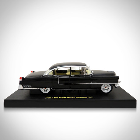 The Godfather // 1955 Cadillac Fleetwood 1:18 // Die-Cast Car // Premium Display
