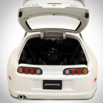 Fast & Furious // Brian's 1995 Toyota Supra White 1:24 // Die-Cast Car // Premium Display