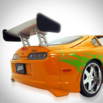 Fast & Furious // Brian's 1994 Toyota Supra Orange 1:18 // Die-Cast Car // Premium Display