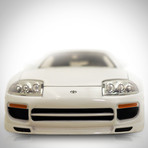 Fast & Furious // Brian's 1995 Toyota Supra White 1:18 // Die-Cast Car // Premium Display