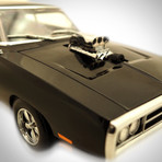 Fast & Furious // Dom's 1970 Dodge Charger R/T 1:18 // Die-Cast Car // Premium Display