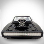 Fast & Furious // Dom's 1970 Dodge Charger 1:24 // Die-Cast Car // Premium Display