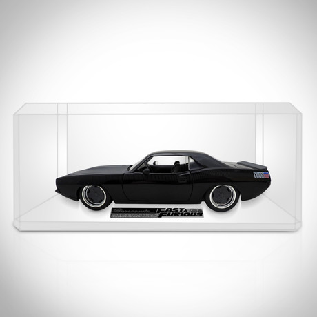 Fast & Furious // Dom & Letty's 1970 Plymouth Baracuda 1:24 // Die-Cast Car // Premium Display
