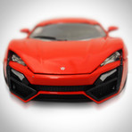 Fast & Furious // 2014 Lykan Hypersport 1:24 // Die-Cast Car // Premium Display