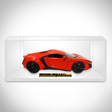 Fast & Furious // 2014 Lykan Hypersport 1:24 // Die-Cast Car // Premium Display