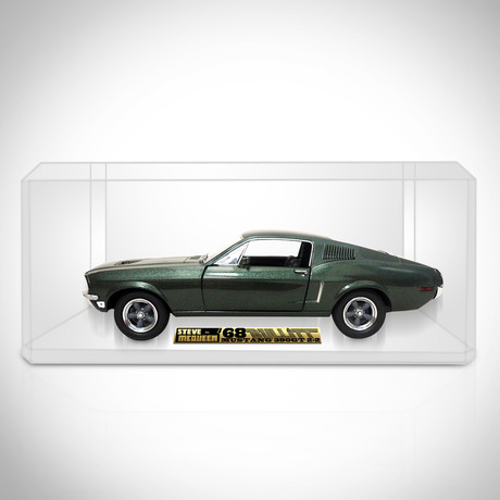 Bullitt // 1968 Ford Mustang 1:24 // Die-Cast Car // Premium Display