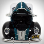 NYPD Vintage Car // 1940 Ford Coupe 1:18 // Die-Cast Car // Premium Display