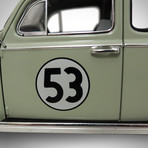 Herbie Goes To Monte Carlo // 1962 Volkswagen Herbie 1:18 // Die-Cast Car // Premium Display