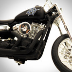 Sons Of Anarchy // 2006 FXDBI Dyna Street Bob 1:18 // Die-Cast Motorbike // Premium Display