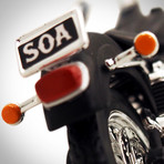 Sons Of Anarchy // 2006 FXDBI Dyna Street Bob 1:18 // Die-Cast Motorbike // Premium Display