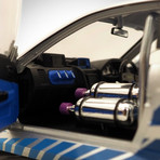 Fast & Furious // Brian's 1999 Nissan Skyline GT-R R34 1:18 // Die-Cast Car // Premium Display
